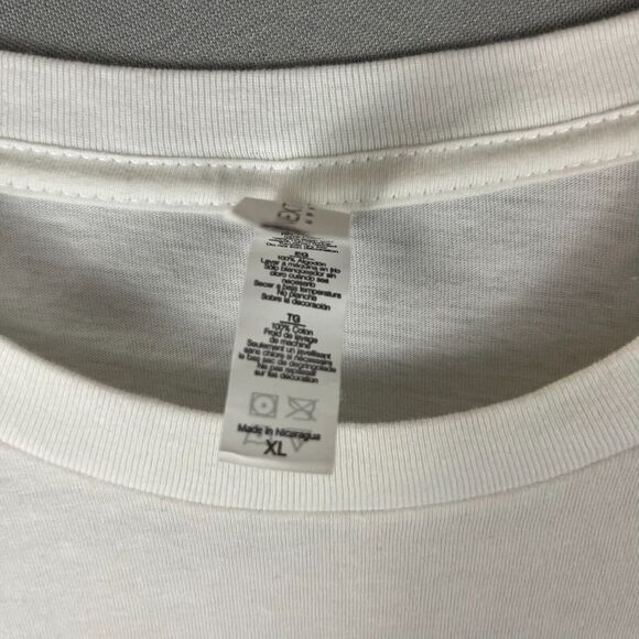 Next Level Unisex Shirt XL White & Purple 90's Rap Hip Hop and R&B Artists - Picture 5 of 7